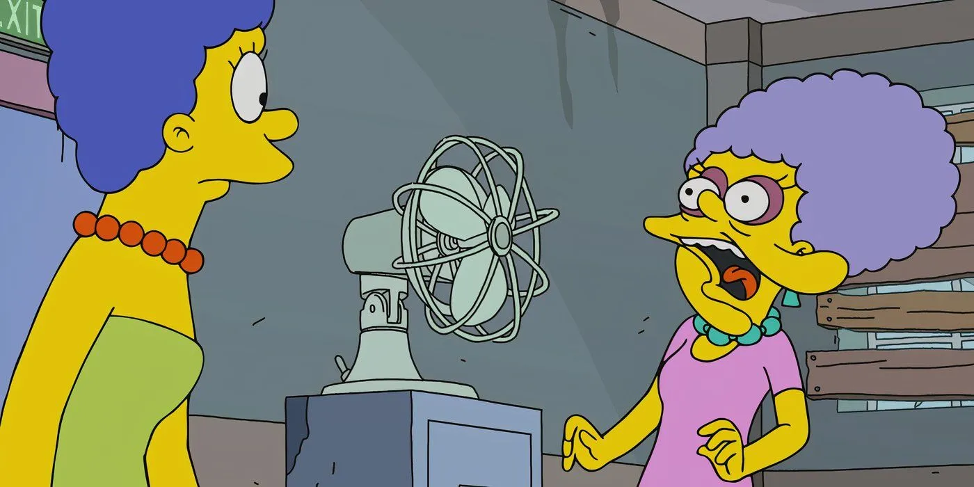 Dour imagery in The Simpsons Season 36
