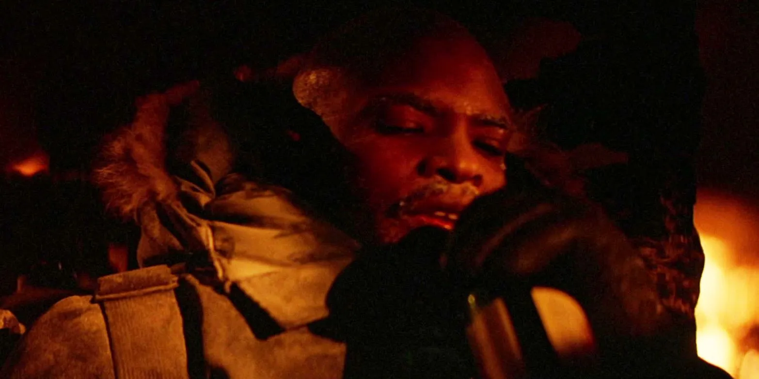 The Thing Childs at the end of the movie