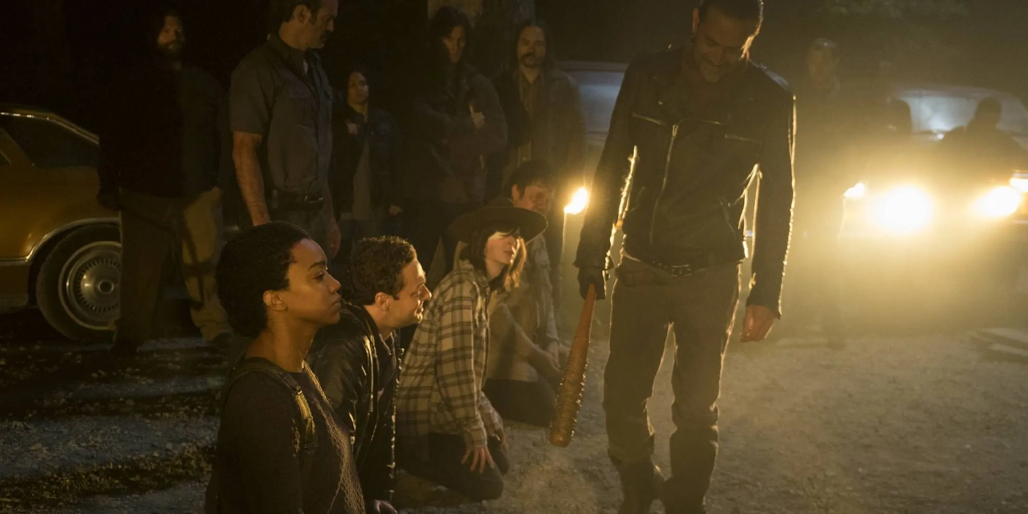 Negan's first kill Negan's first kill