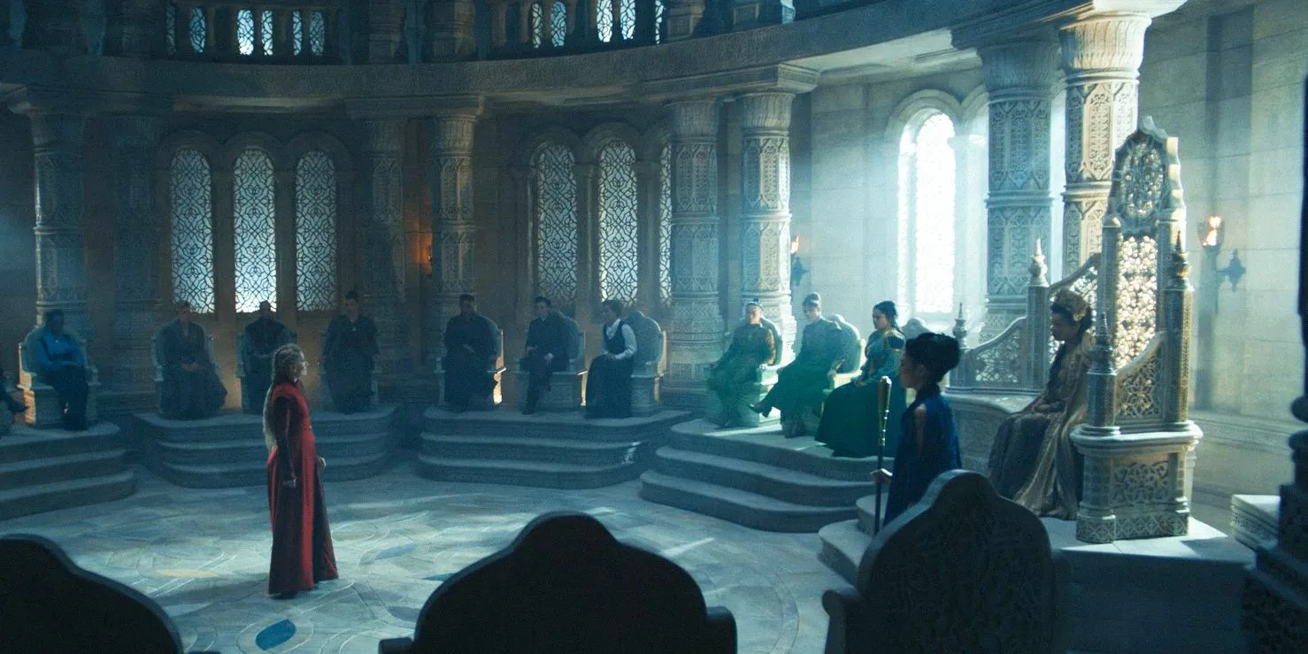 Liandrin's confrontation in The Wheel of Time