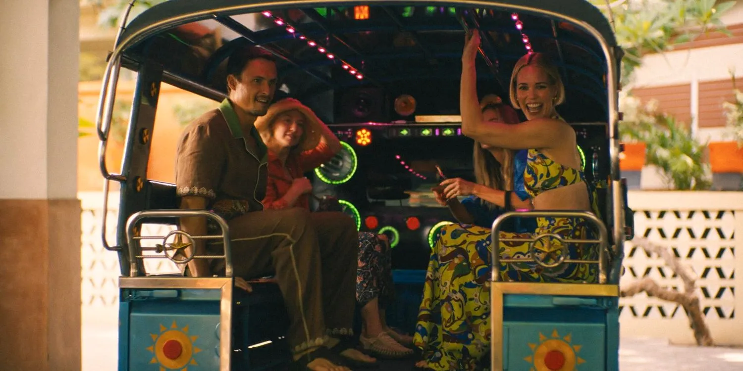 Scene depicting nightlife in The White Lotus