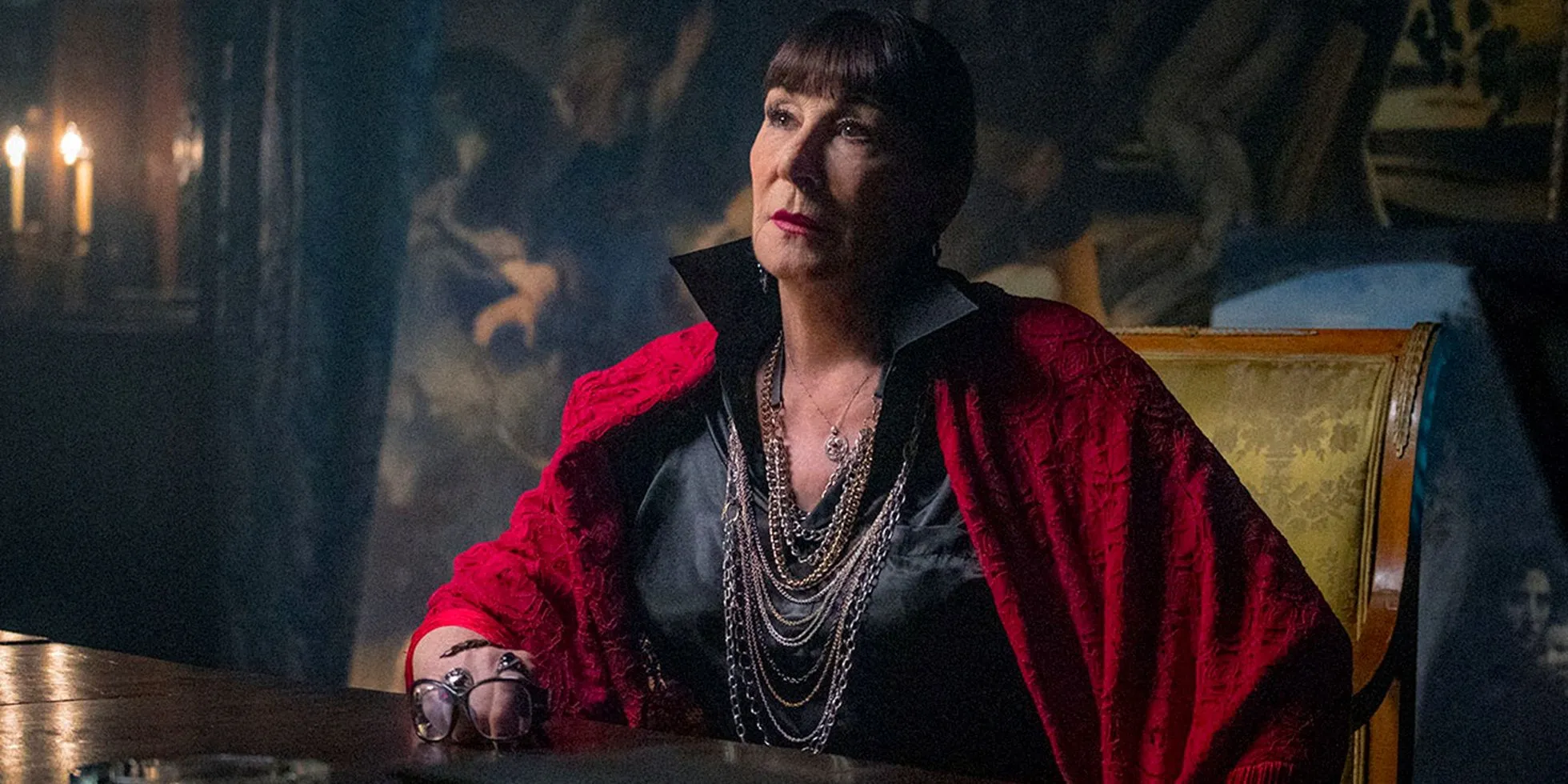The Director at her desk in John Wick: Chapter 3 Parabellum