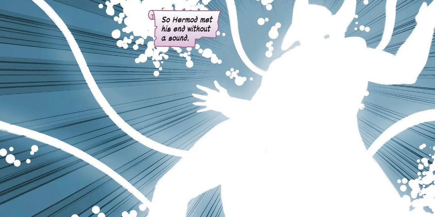 Image of Hermod, Thor's brother, being killed Image of Hermod, Thor's brother, being killed