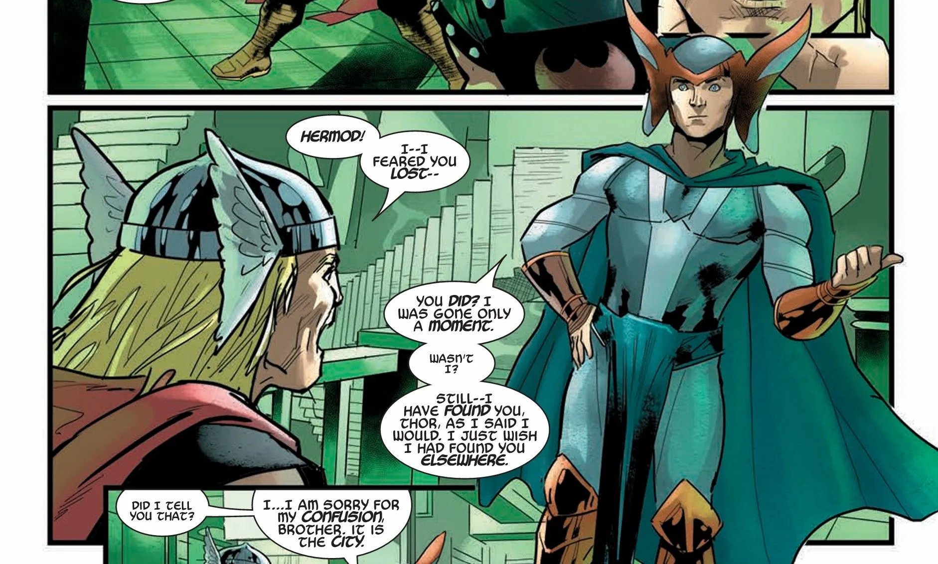 Thor's half-brother Hermod returns in Immortal Thor #22 Thor's half-brother Hermod returns in Immortal Thor #22