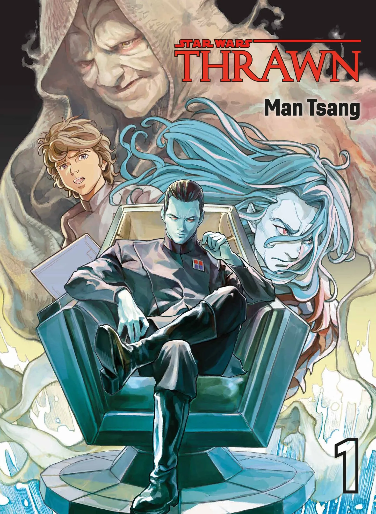 Star Wars Thrawn manga cover by Man Tsang first draft Star Wars Thrawn manga cover by Man Tsang first draft
