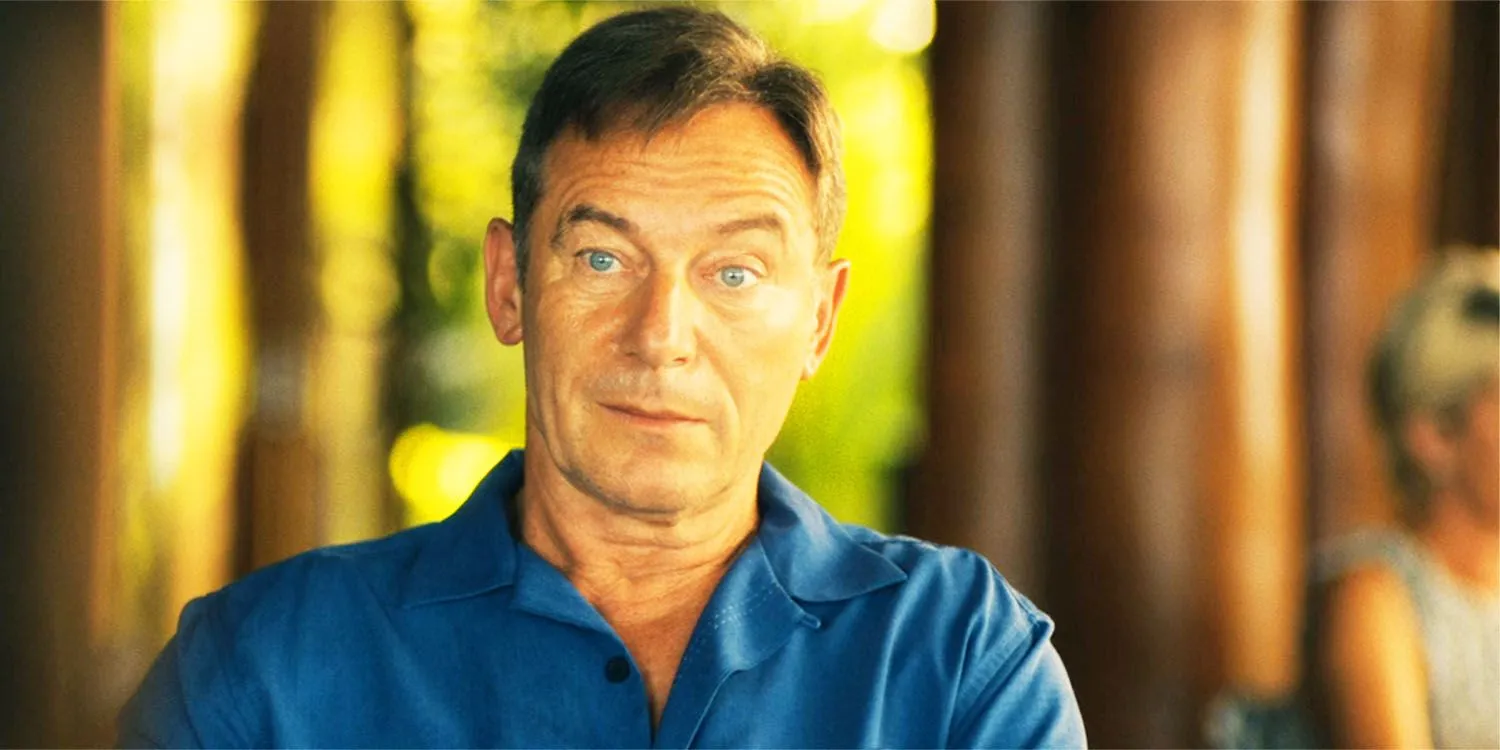Tim looking serious in The White Lotus season 3 finale