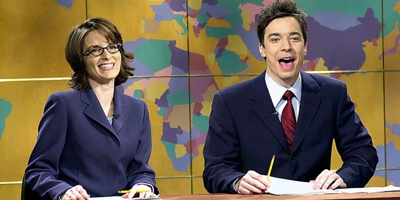 Tina Fey and Jimmy Fallon on SNL Tina Fey and Jimmy Fallon on SNL