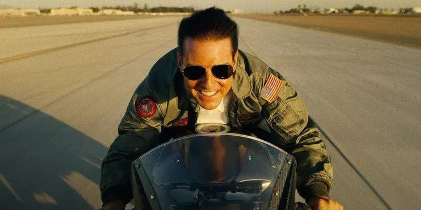 Tom Cruise in Top Gun: Maverick