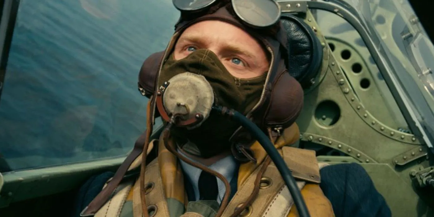 Tom Hardy in Dunkirk