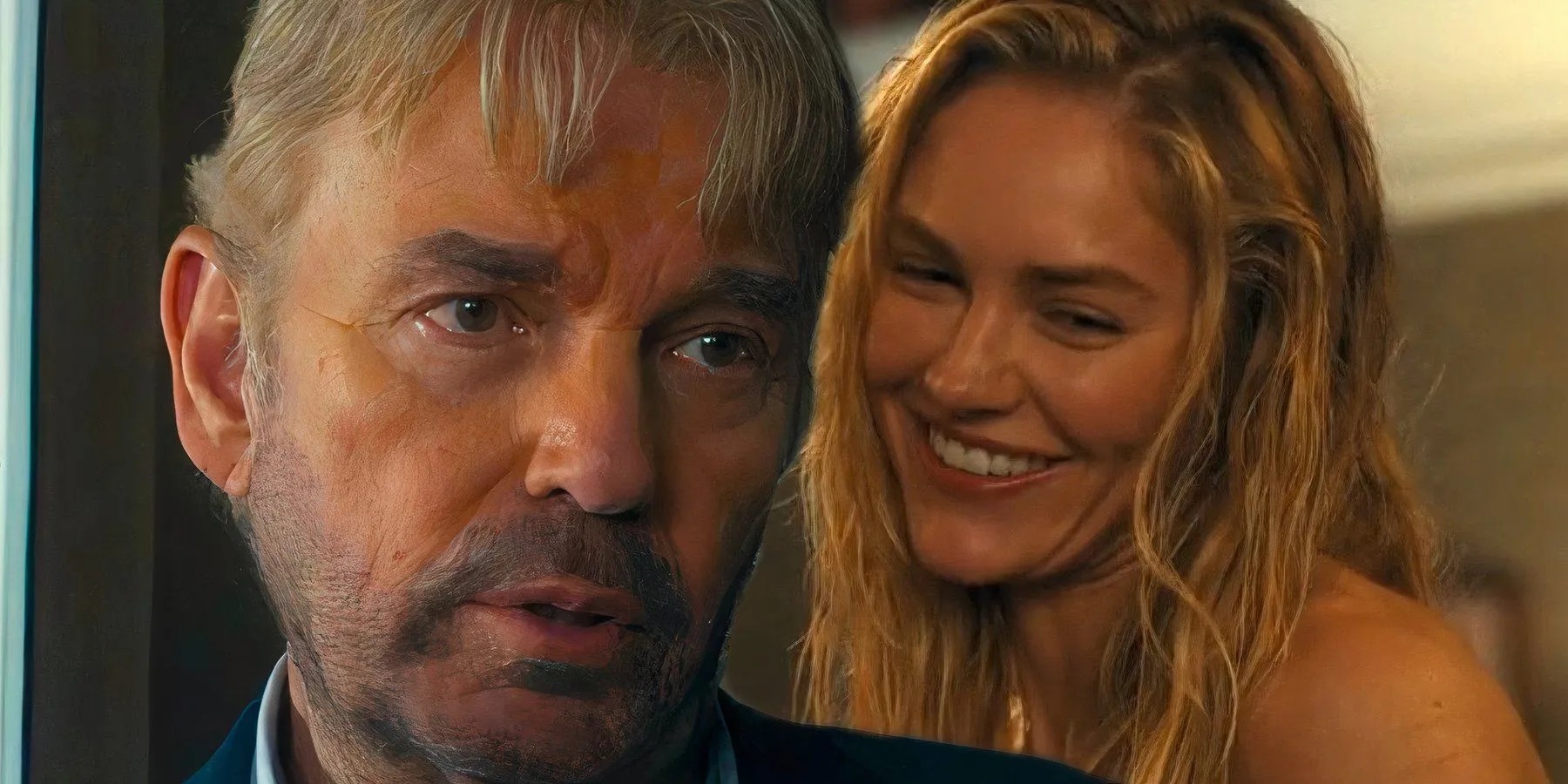 Tommy and Ainsley scene in Landman