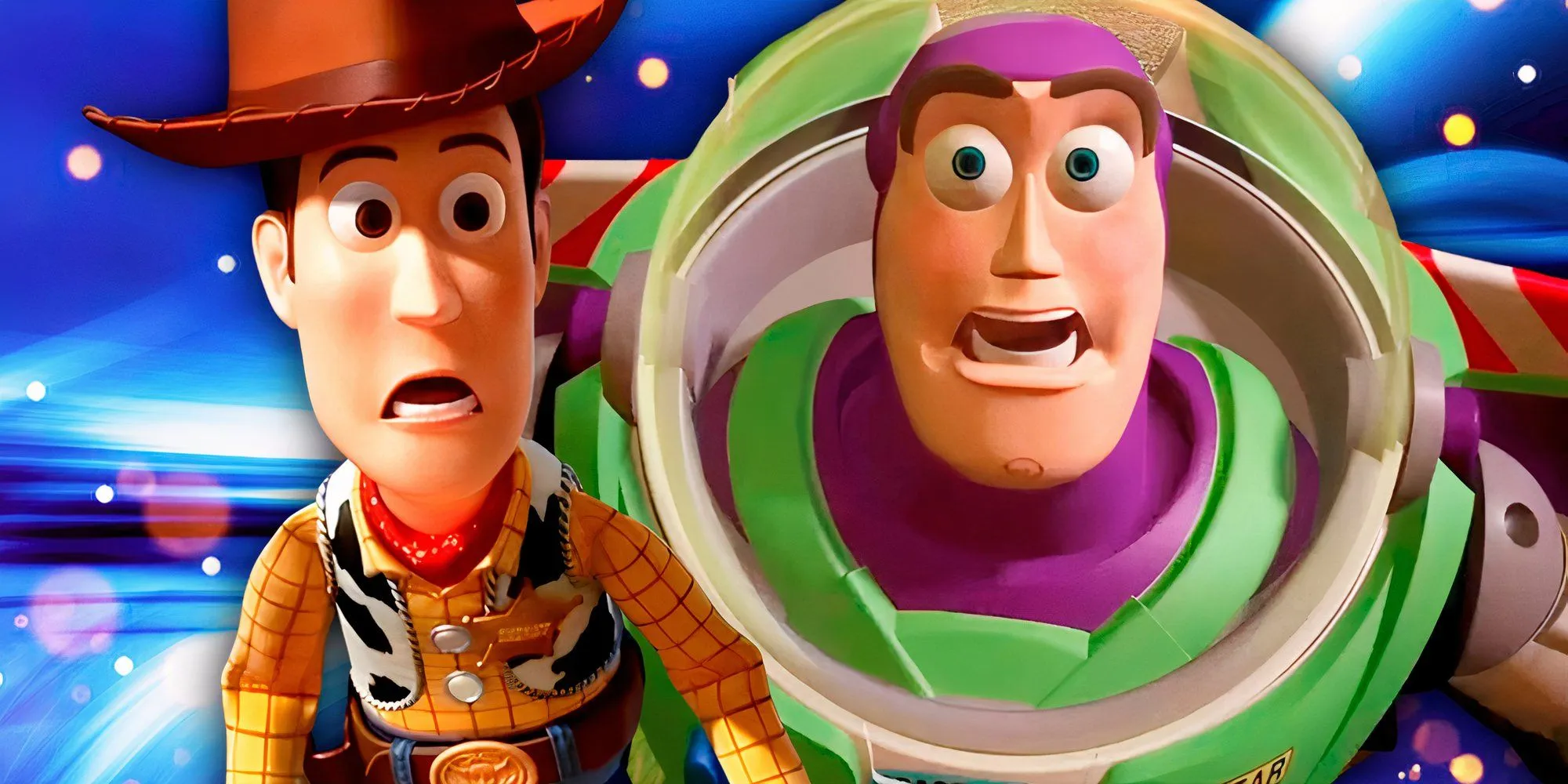 Toy Story characters surprised
