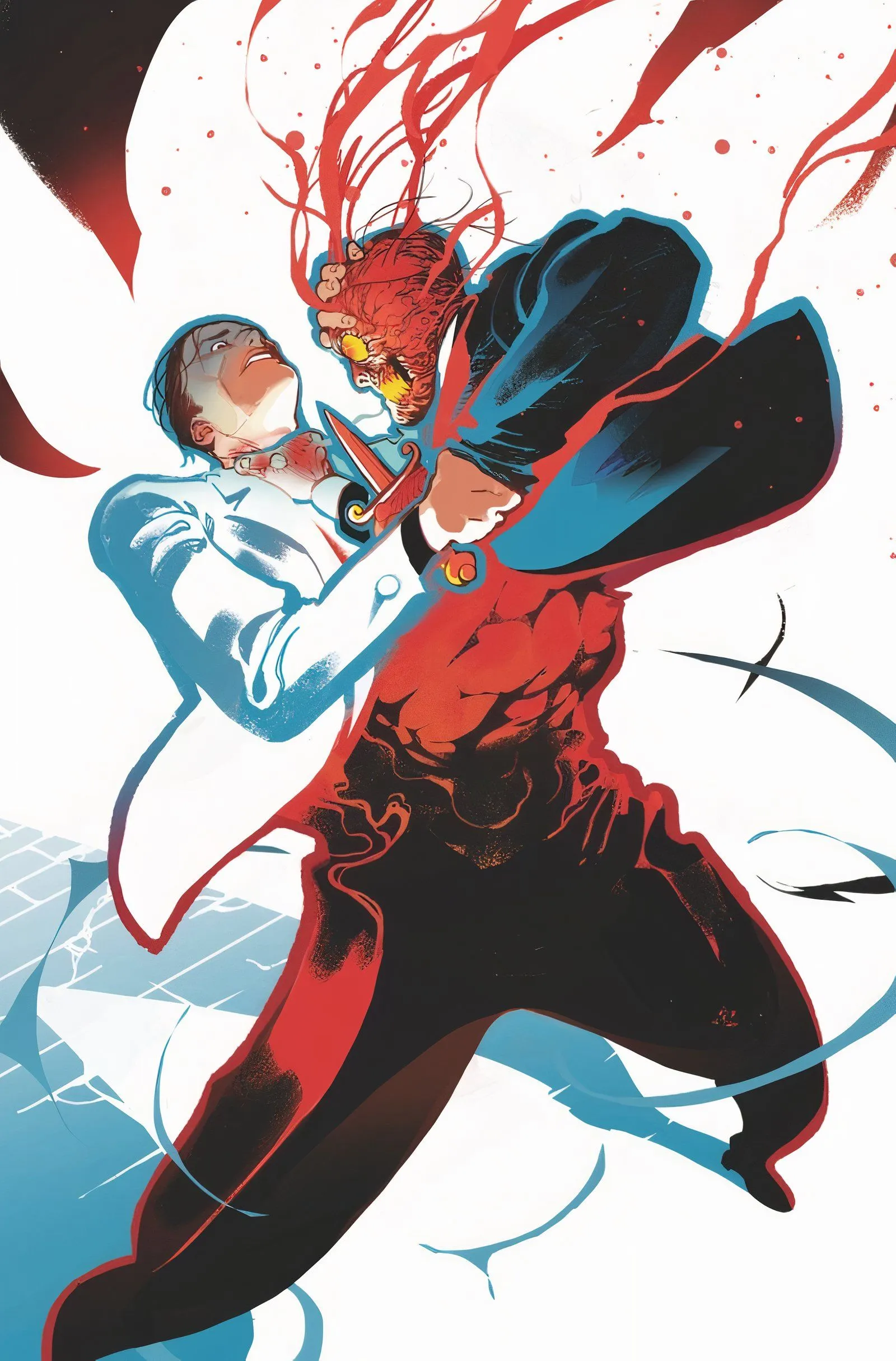 Two-Face #4 Baldemar Rivas cover art main Two-Face #4 Baldemar Rivas cover art main