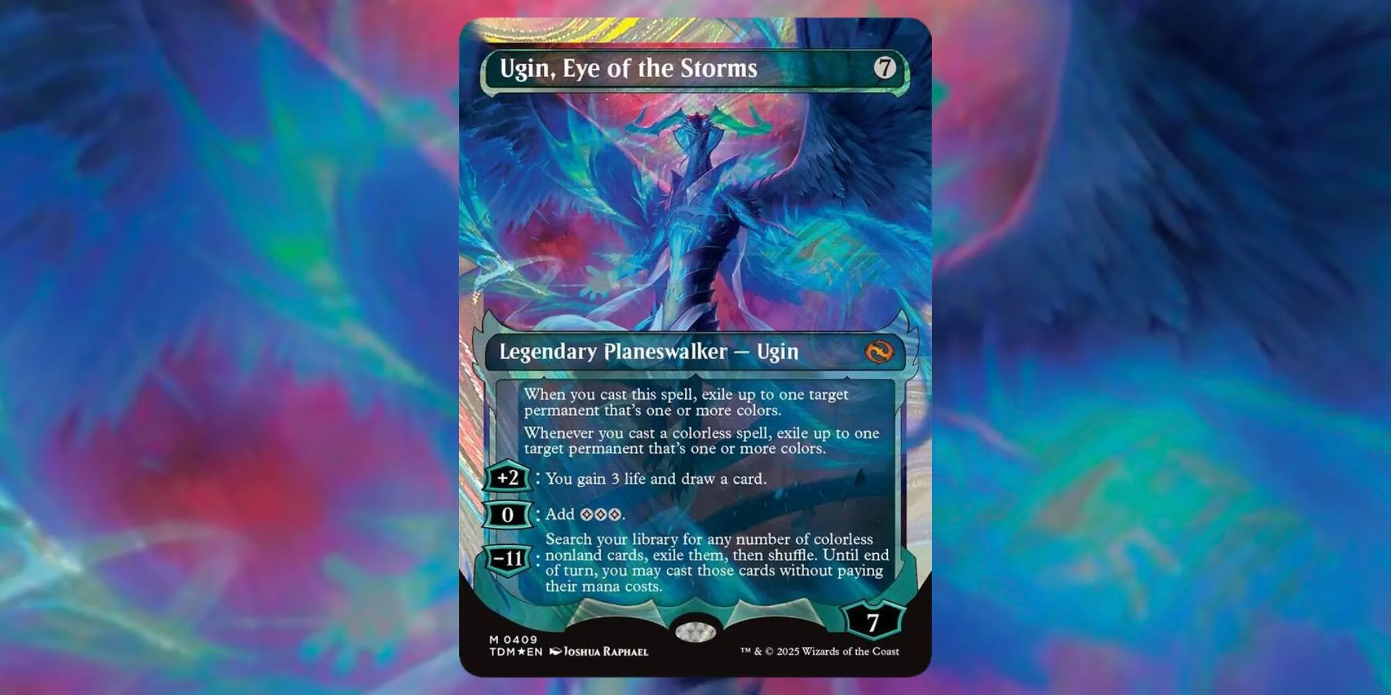 Ugin, Eye of the Storm Halo Foil card