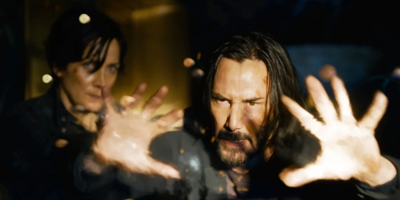 Scene in The Matrix Resurrections