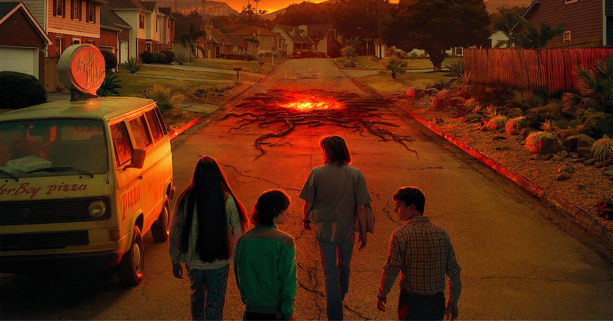 Scene from Stranger Things