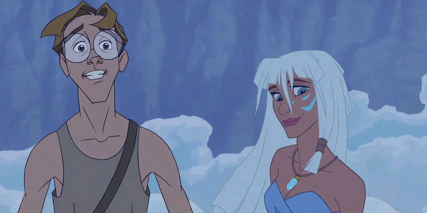 Milo and Kida in Atlantis: The Lost Empire Milo and Kida in Atlantis: The Lost Empire