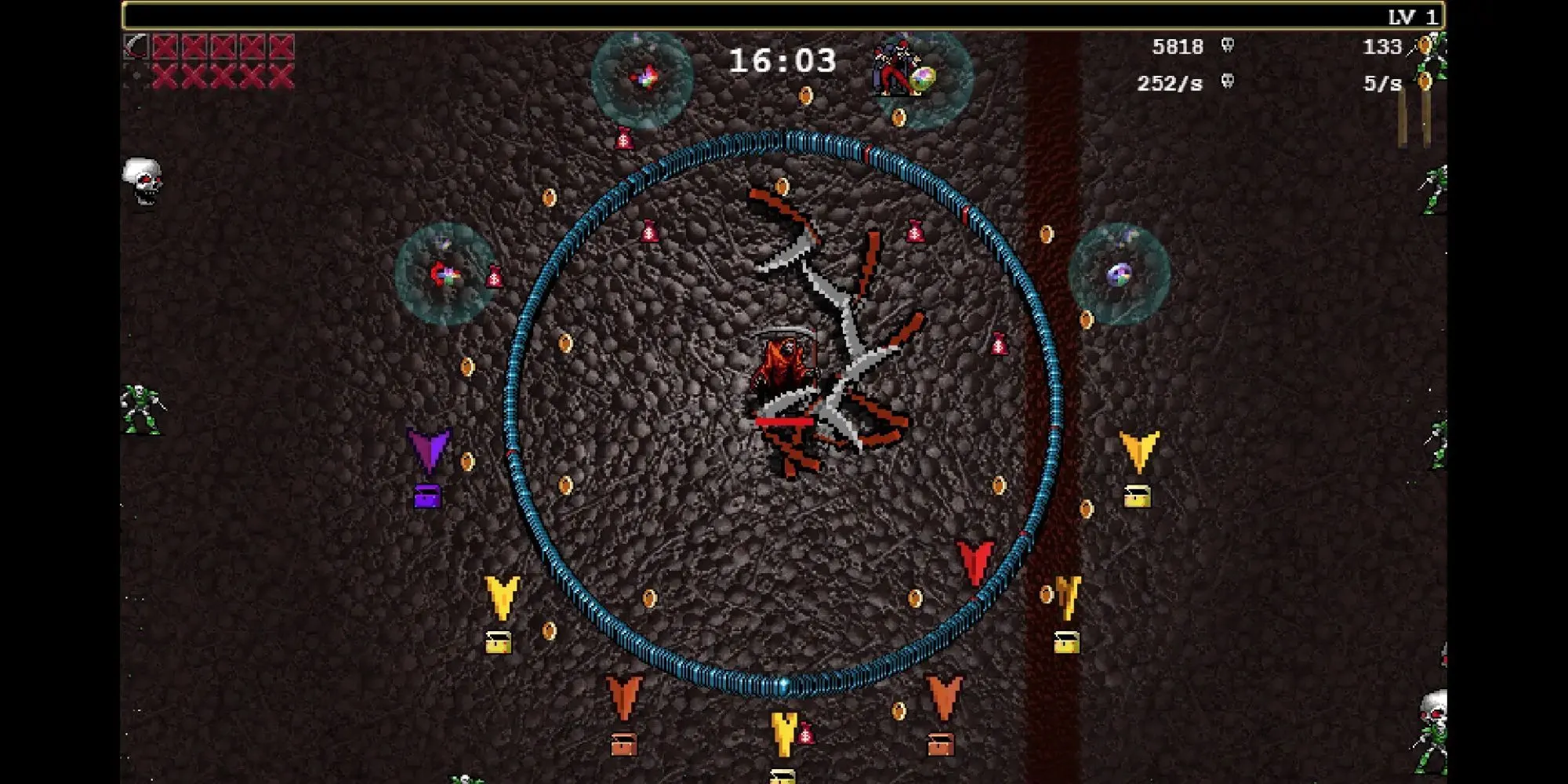 Vampire Survivors Gameplay