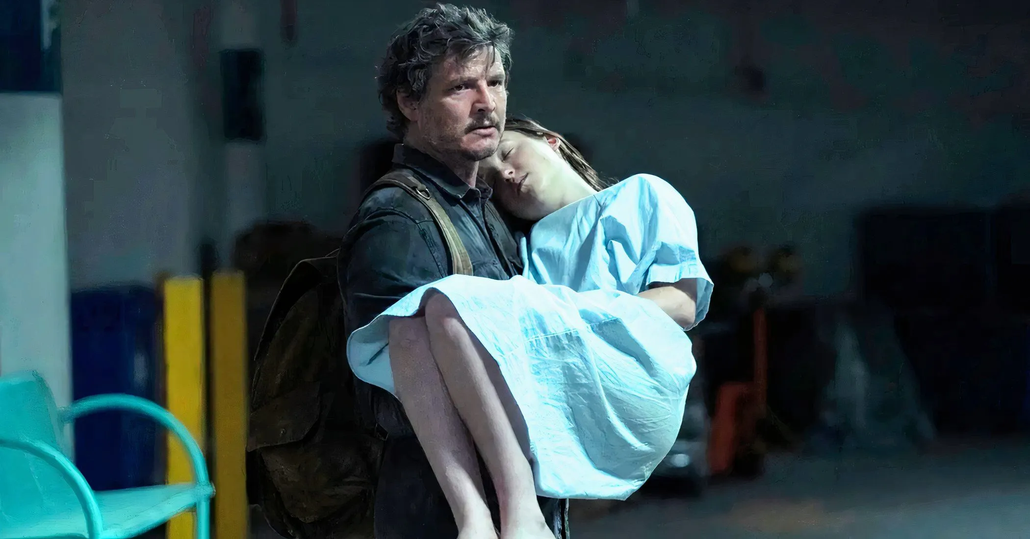 A poignant moment between Joel and Ellie