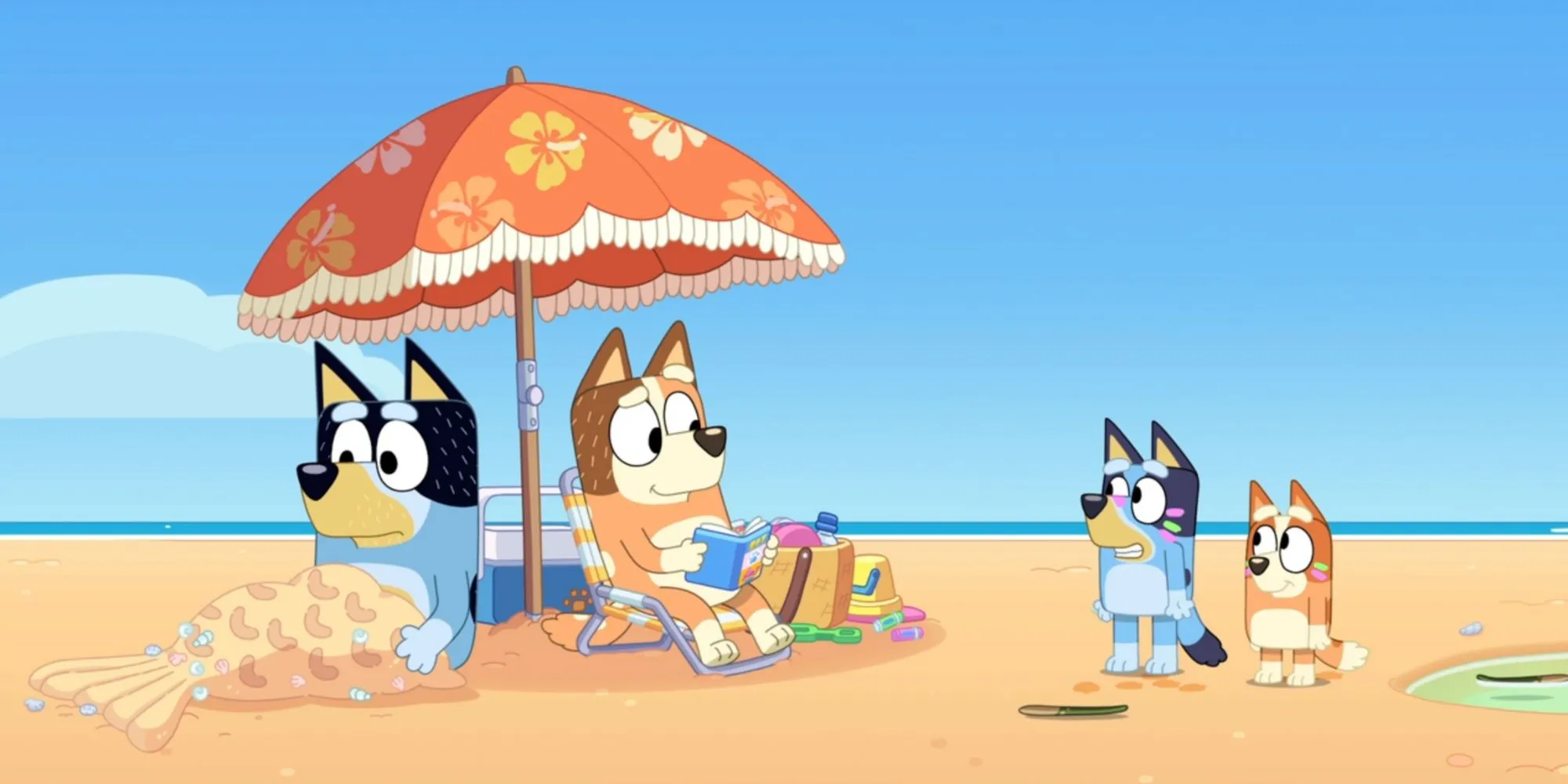 Scene from Bluey