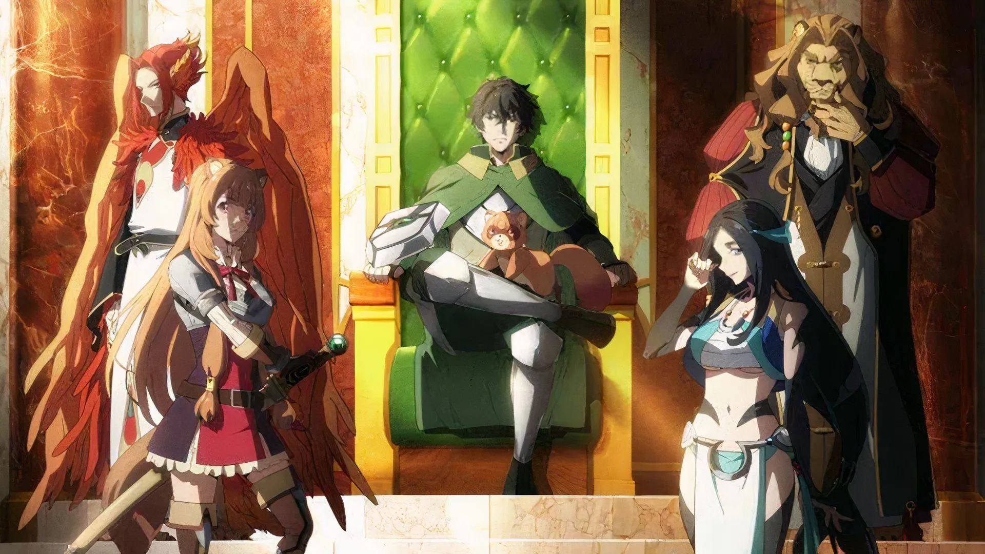 Characters from The Rising of the Shield Hero Season 4