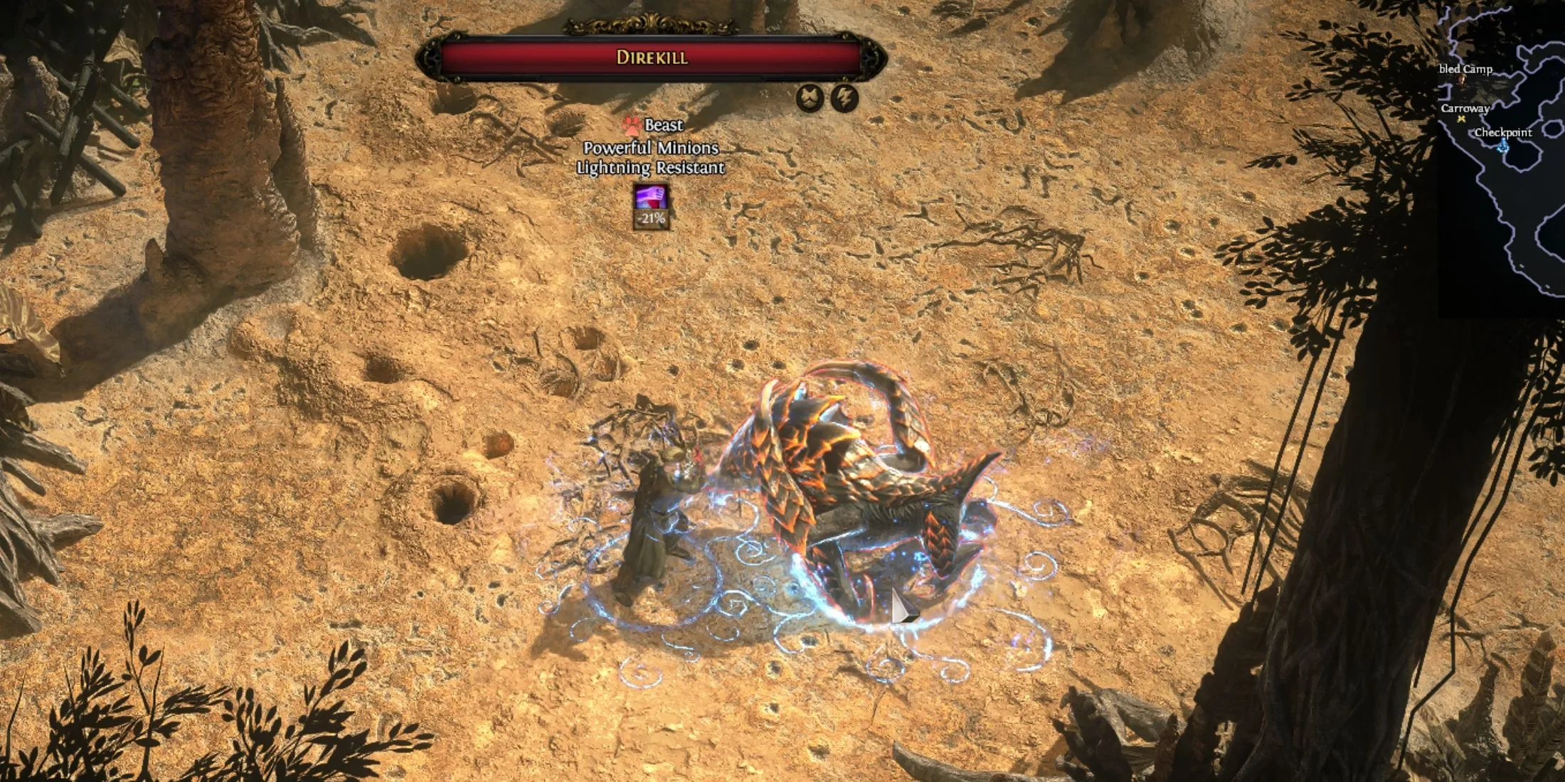 Using Tame Beast skill in Path of Exile 2 Using Tame Beast skill in Path of Exile 2
