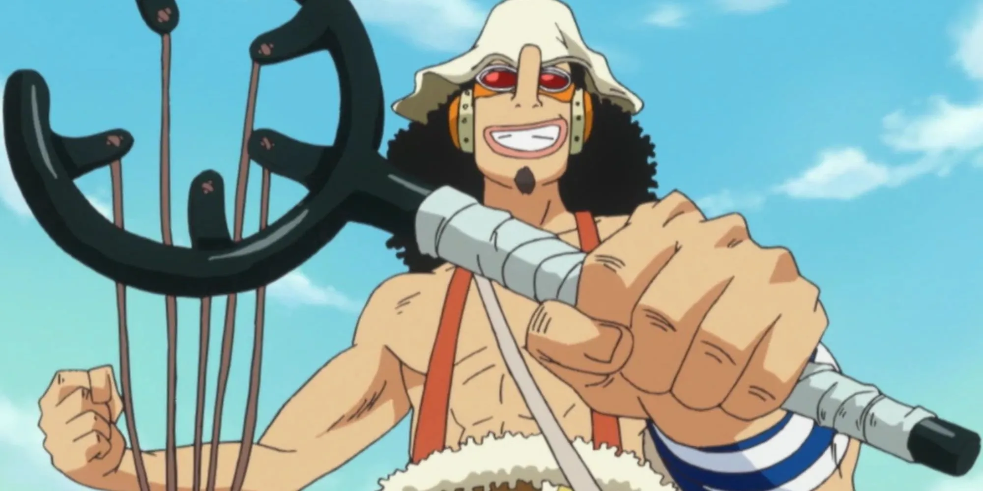 Usopp with Kuro Kabuto Usopp with Kuro Kabuto