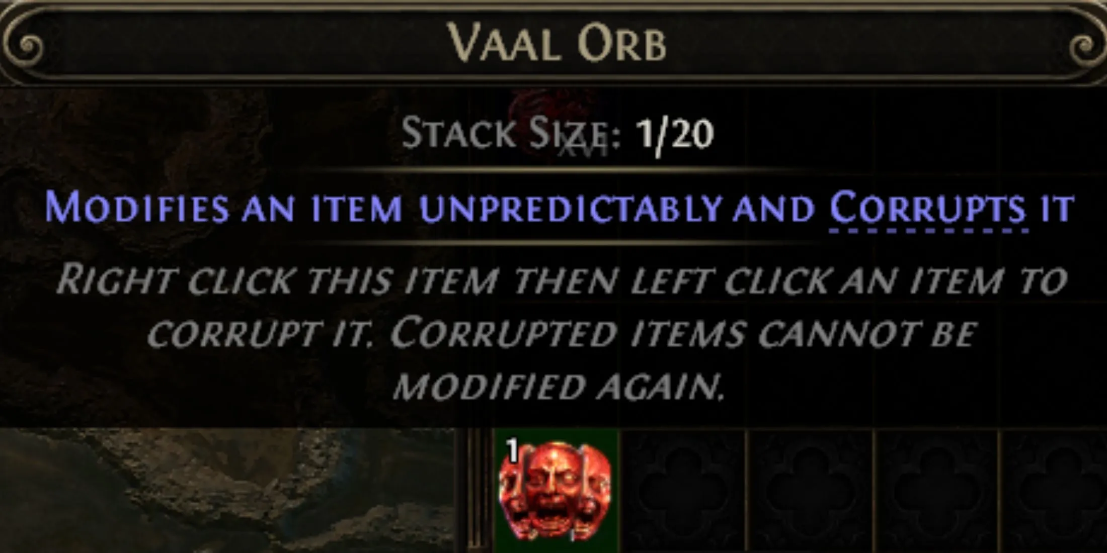 vaal orb in path of exile 2 vaal orb in path of exile 2