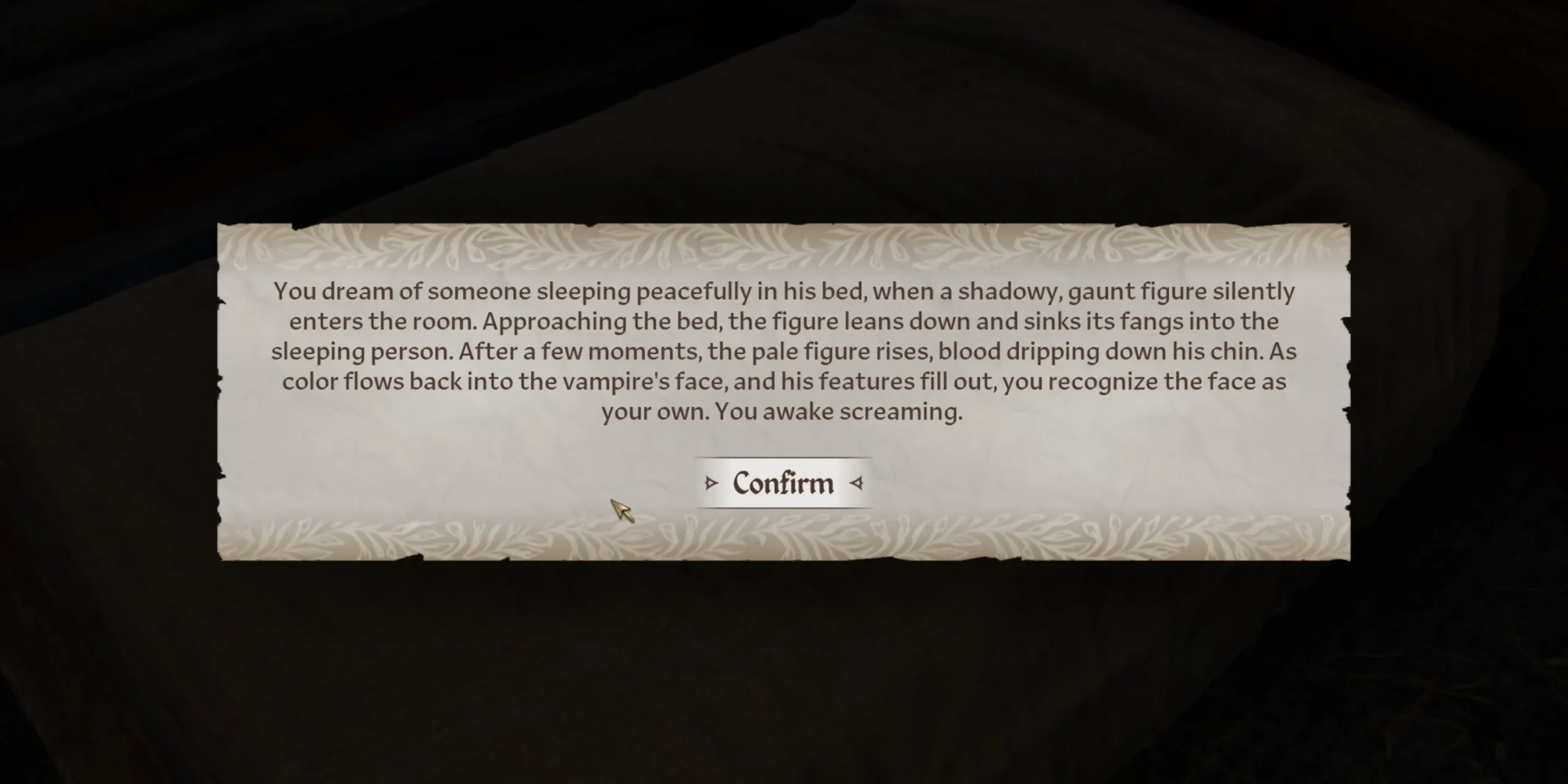Vampire Status in Oblivion