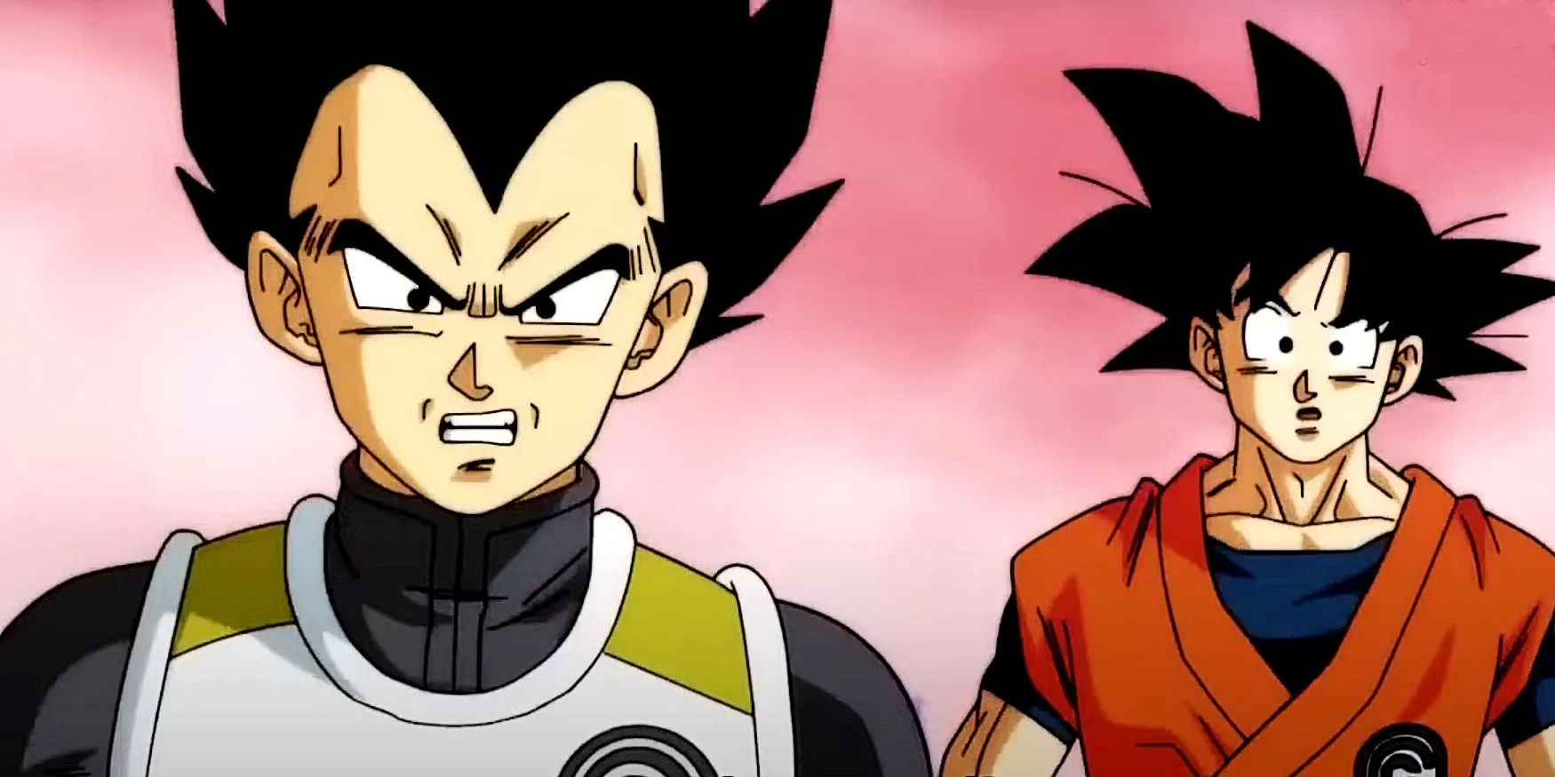 Goku and Vegeta Fearing for Future Trunks