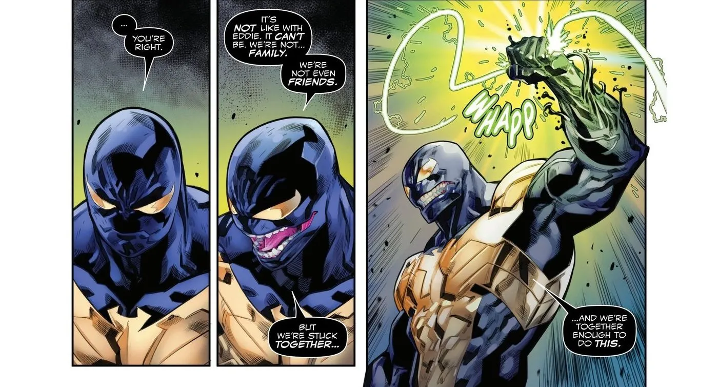 Venom argues with his mysterious new host in All-New Venom #2