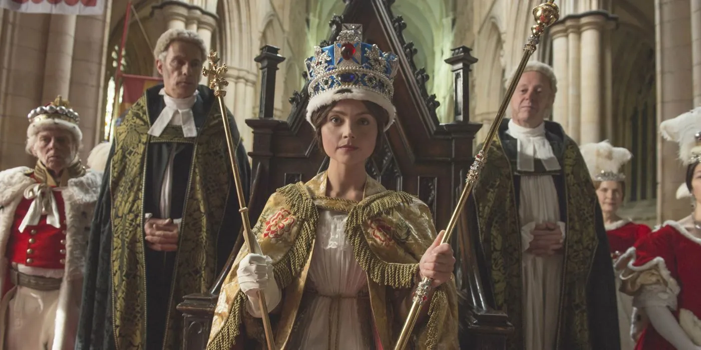 Jenna Coleman as Queen Victoria Jenna Coleman as Queen Victoria