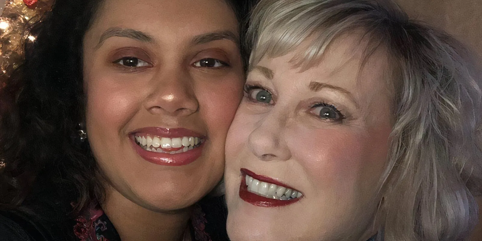 Vivi-Anne with Her Mother Cathy