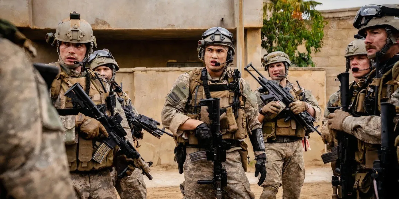 Charles Melton in Warfare Charles Melton in Warfare