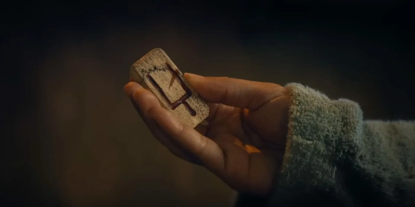 White bear symbol Black mirror Demon 79 White bear symbol Black mirror Demon 79