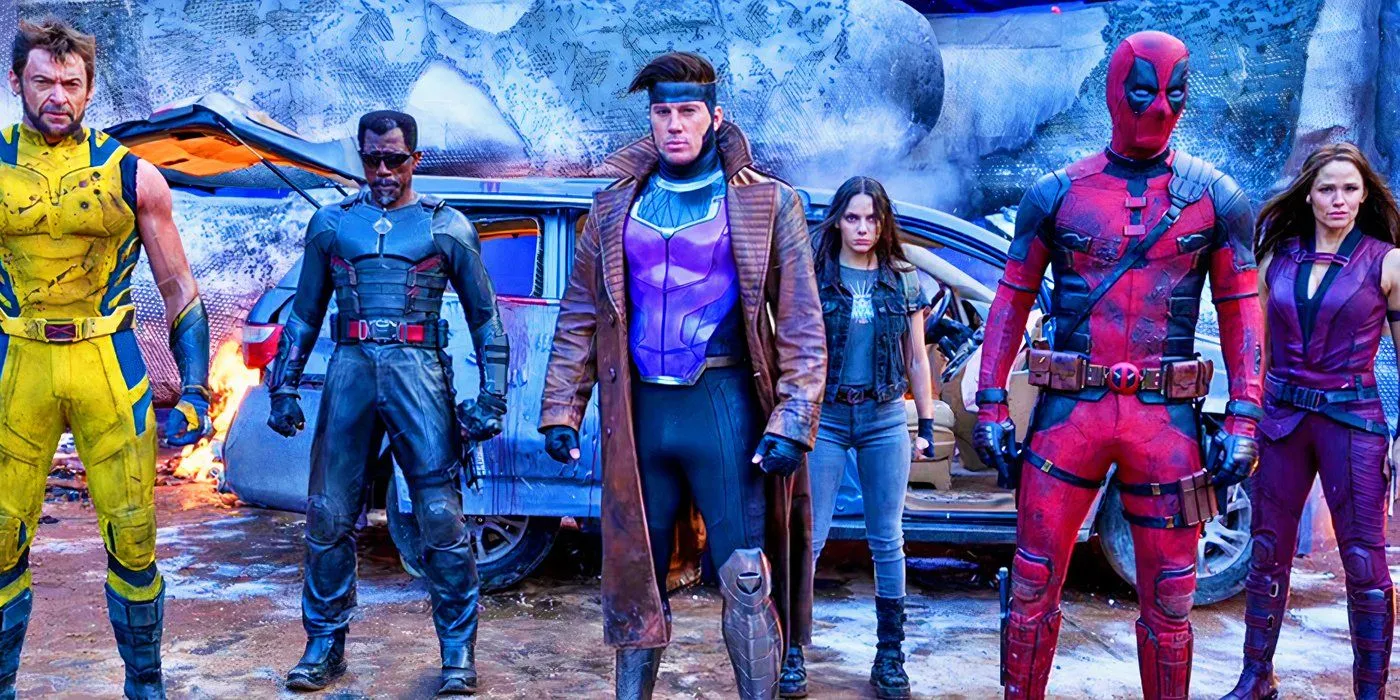 Gambit with Wolverine and Elektra Gambit with Wolverine and Elektra