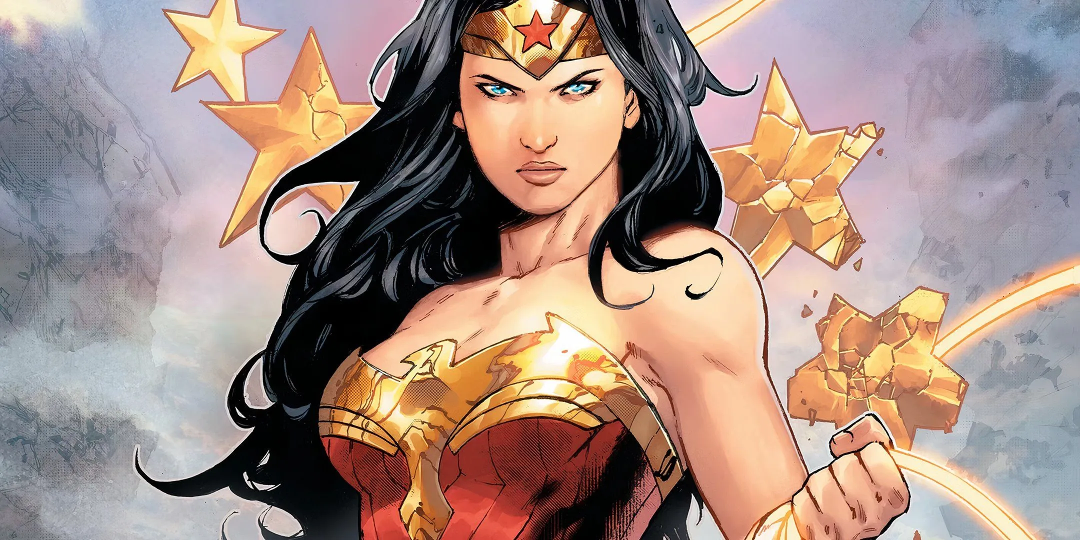 Comic art of Wonder Woman Comic art of Wonder Woman