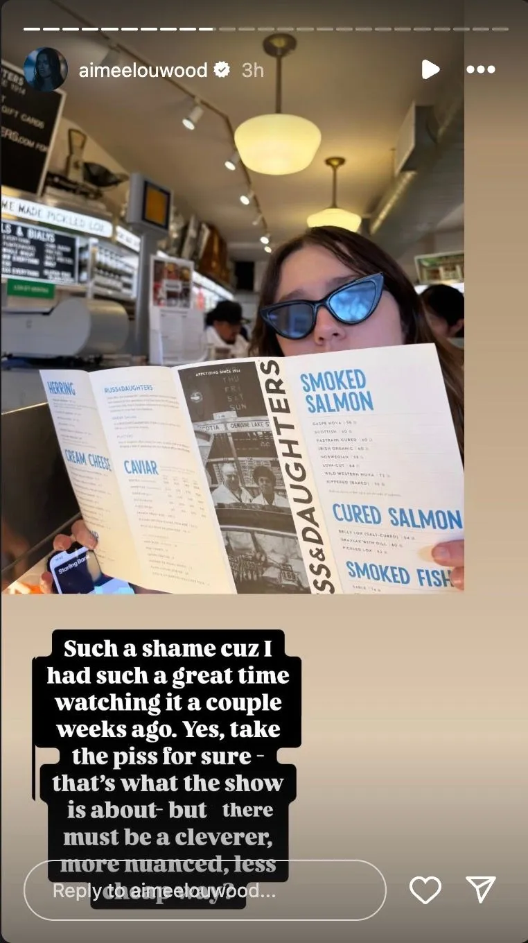 Aimee Lou Wood Instagram post Aimee Lou Wood Instagram post