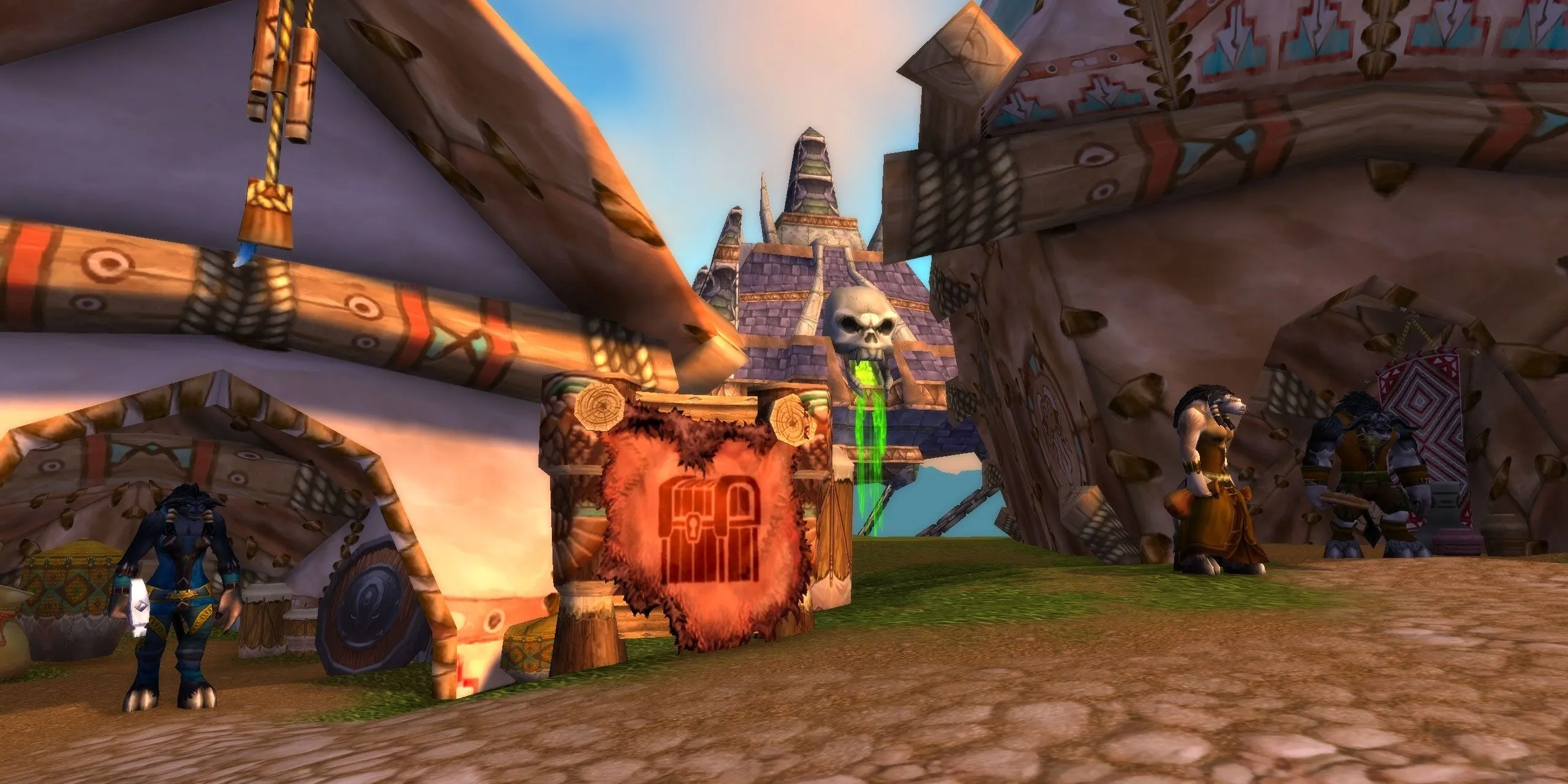Scourge Invasion in Thunder Bluff