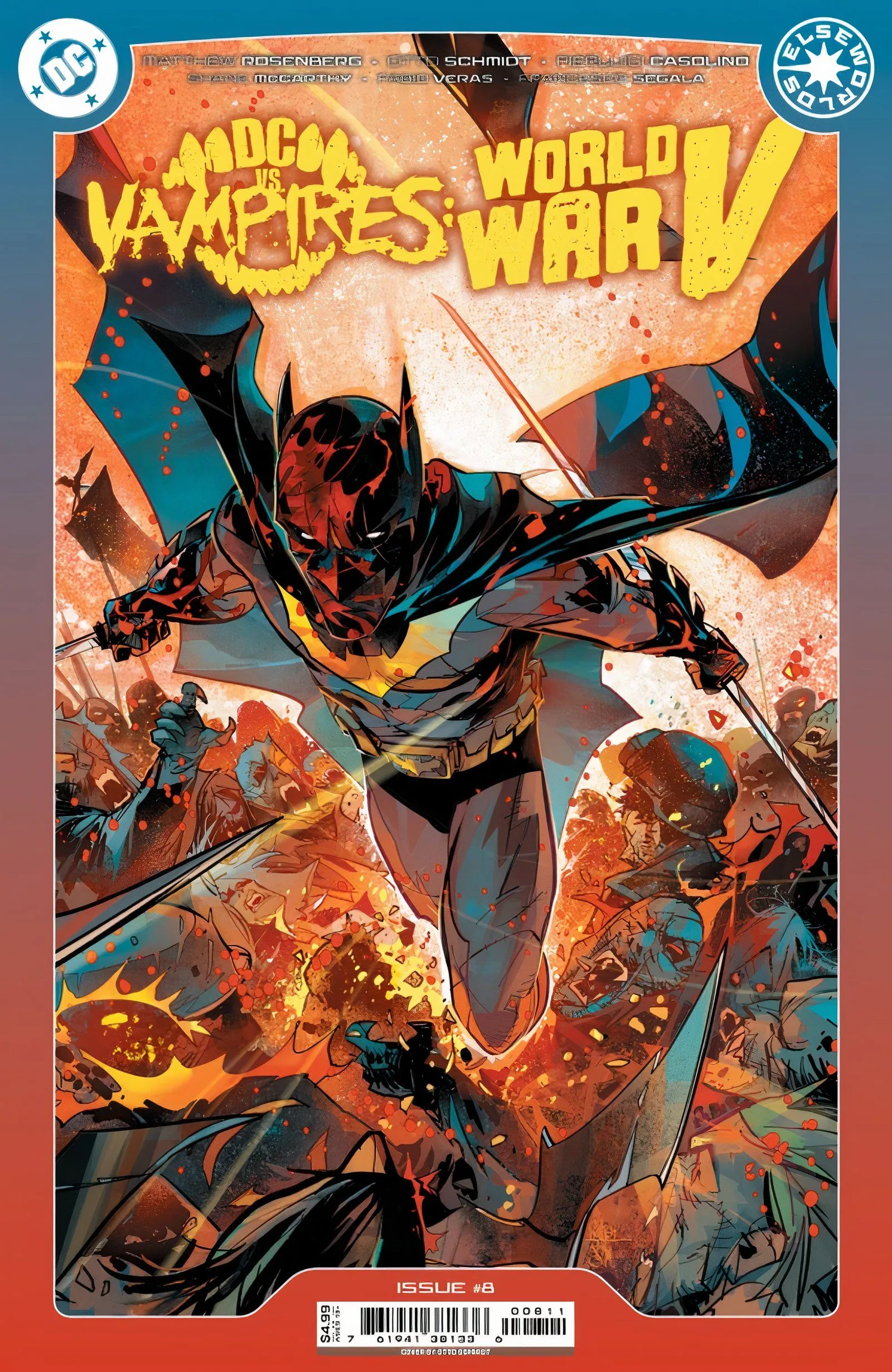 World War V #8 main cover