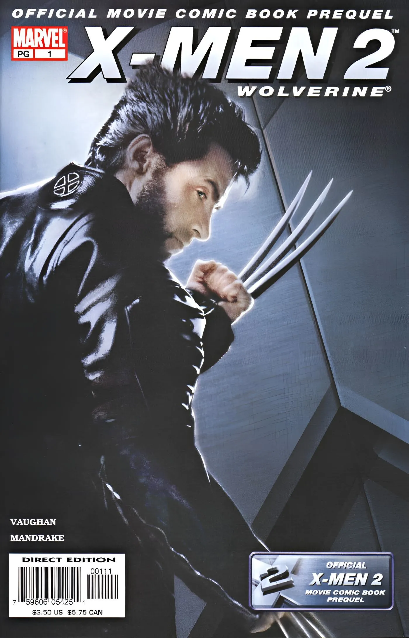 Cover of Wolverine #1, 2003 Cover of Wolverine #1, 2003