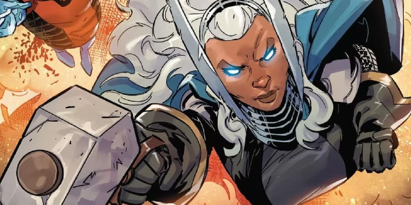 Storm with Mjolnir Storm with Mjolnir