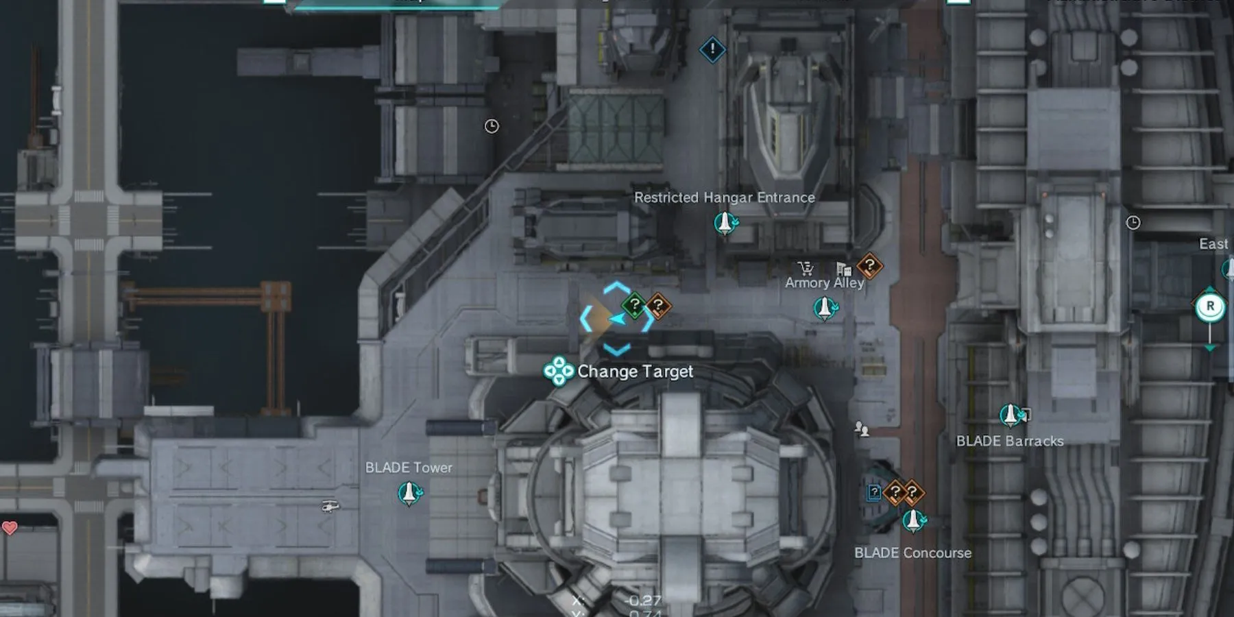 Map Location of Keycard