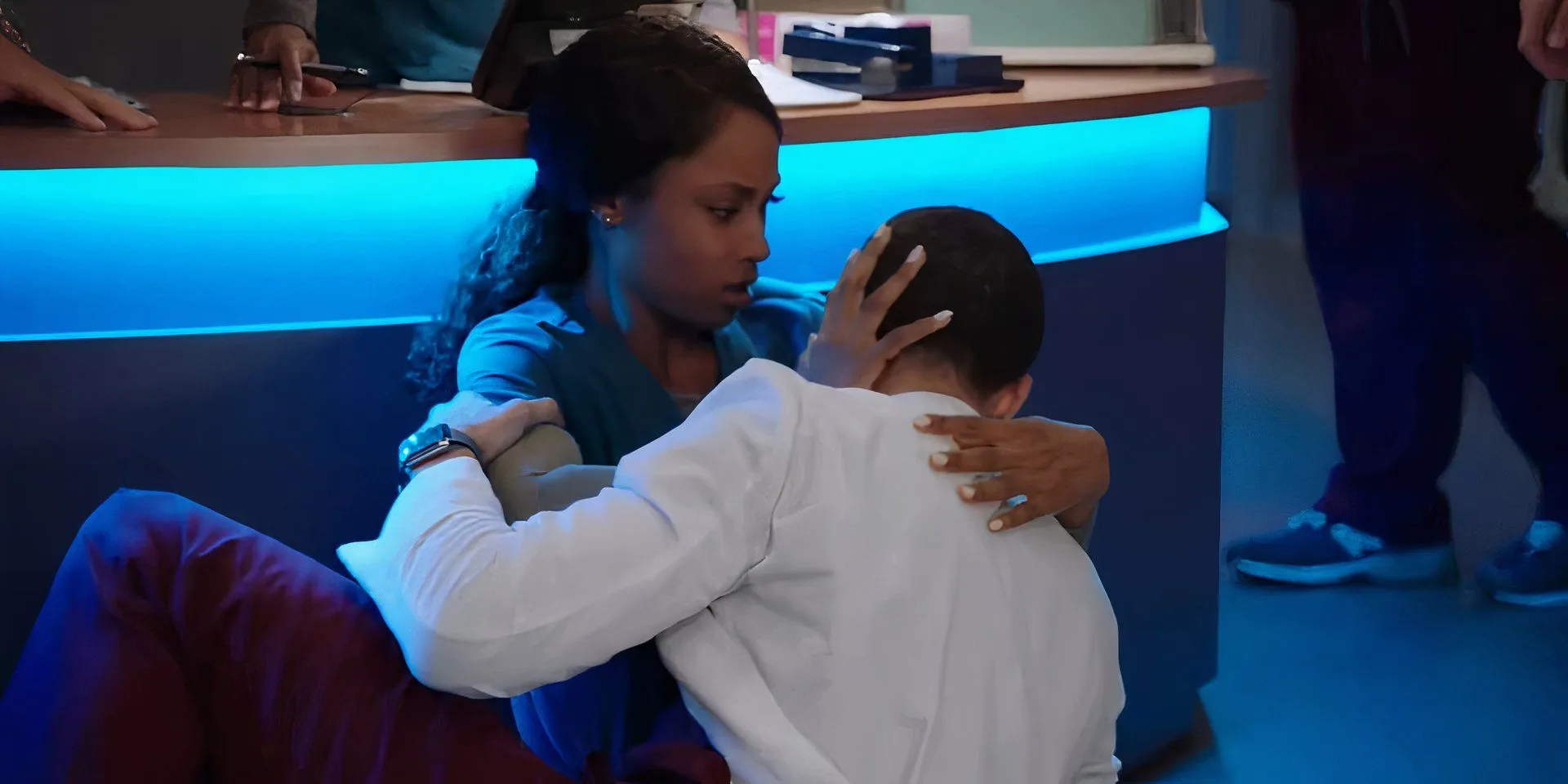 Another scene of April and Noah Sexton in Chicago Med Another scene of April and Noah Sexton in Chicago Med