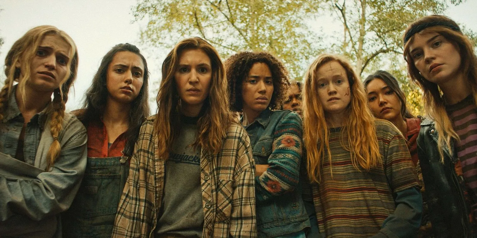 The teens together in Yellowjackets Season 3 Episode 8 The teens together in Yellowjackets Season 3 Episode 8