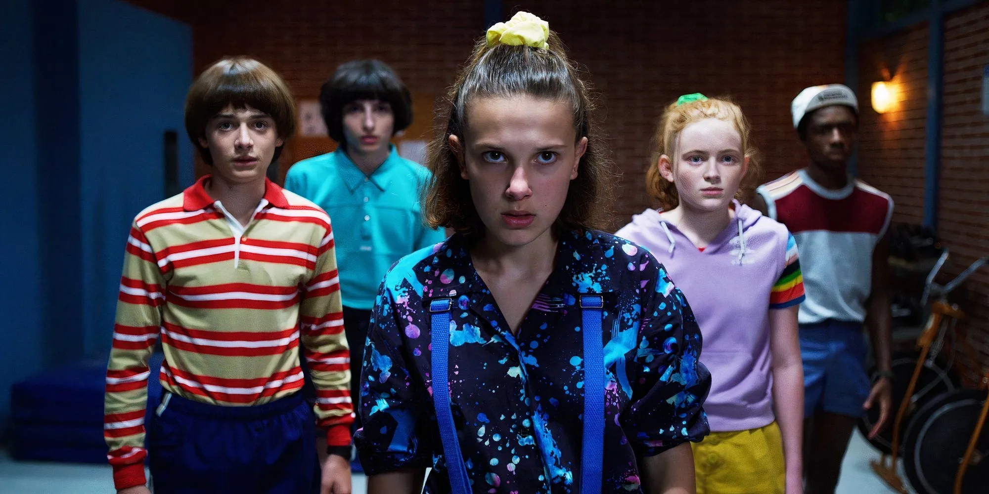 Young members of Stranger Things' cast Young members of Stranger Things' cast
