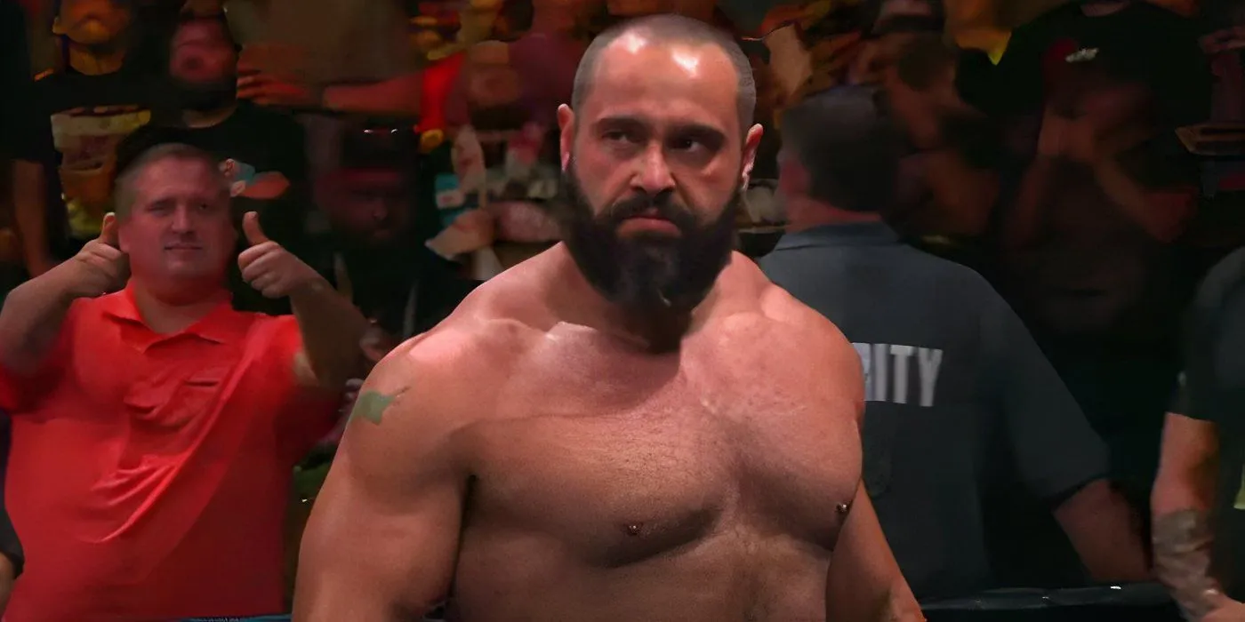 Rusev in action