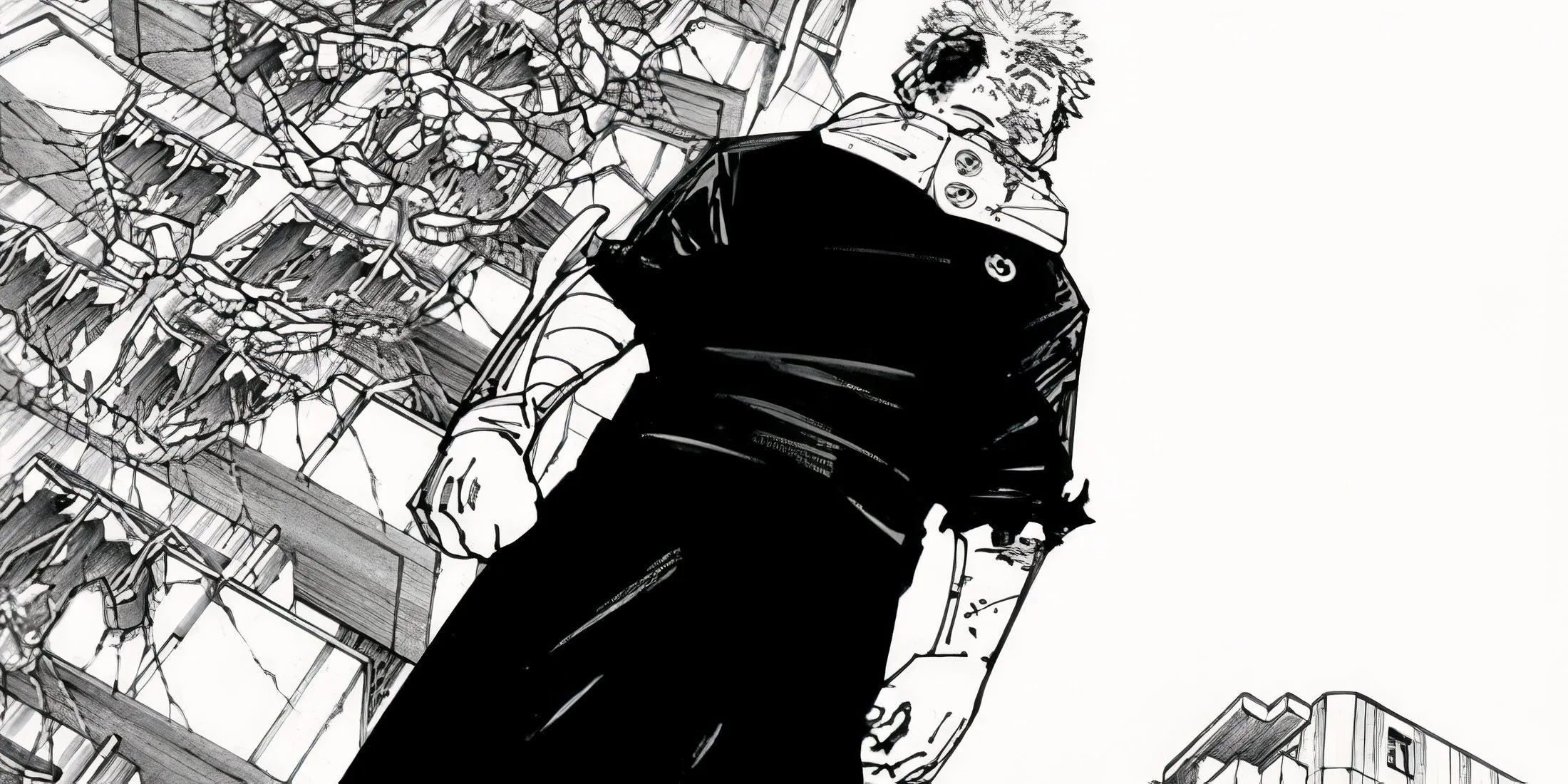 Yuji Confronting Sukuna Yuji Confronting Sukuna