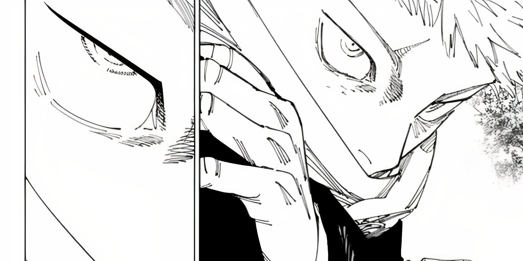 Yuji in a Defensive Stance Yuji in a Defensive Stance