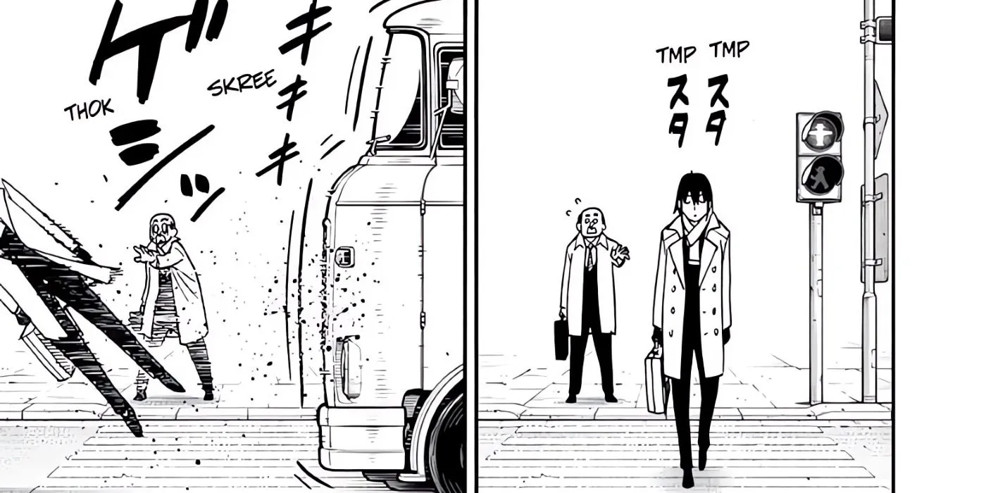 Yuri gets hit by a car Yuri gets hit by a car