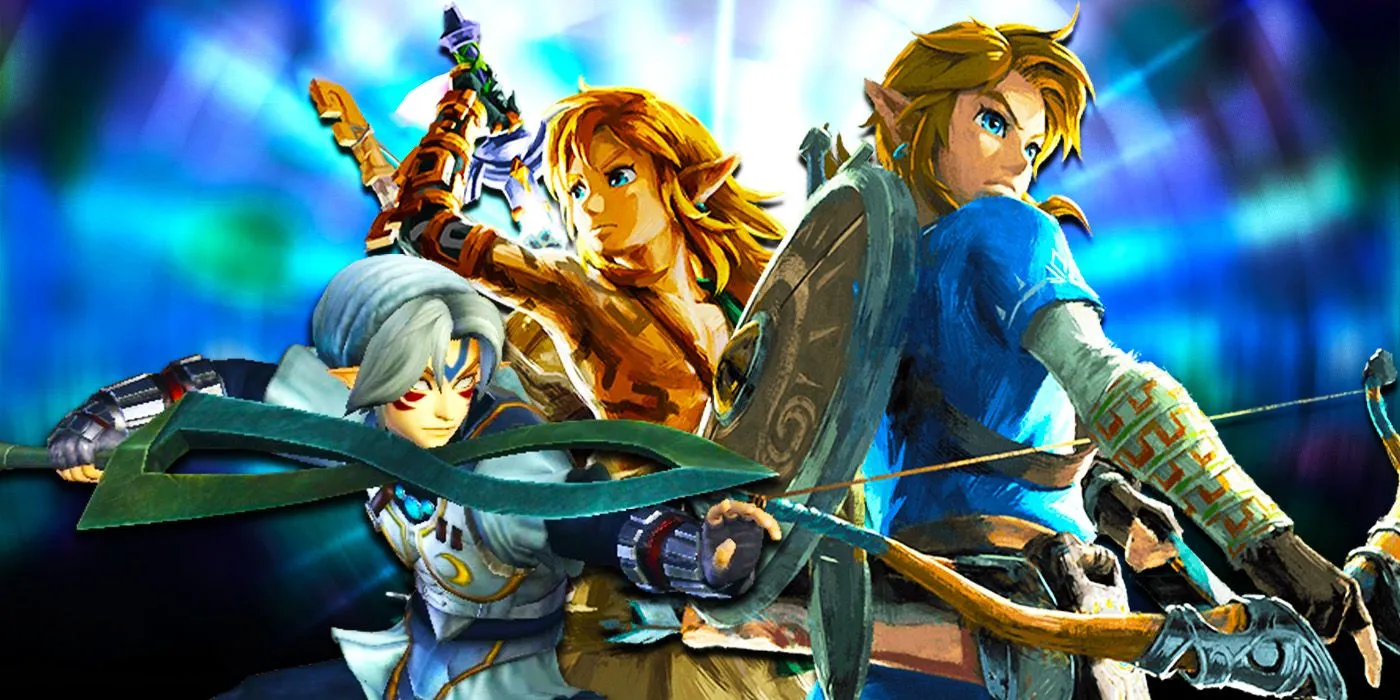 Zelda and Link in Tears of the Kingdom Zelda and Link in Tears of the Kingdom